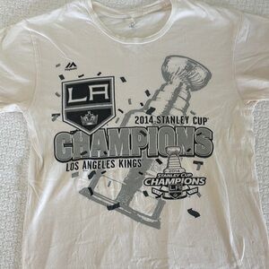 2014 Stanley Cup Champions Los Angeles Kings Shirt - Small 🏆